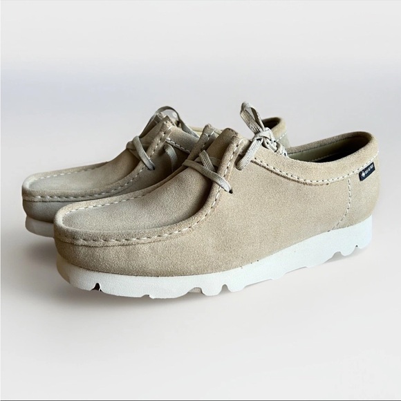 Clarks Original Wallabee GTX Gore Tex NWOB Women's Comfort Shoes Size 10 Maple - Picture 1 of 15